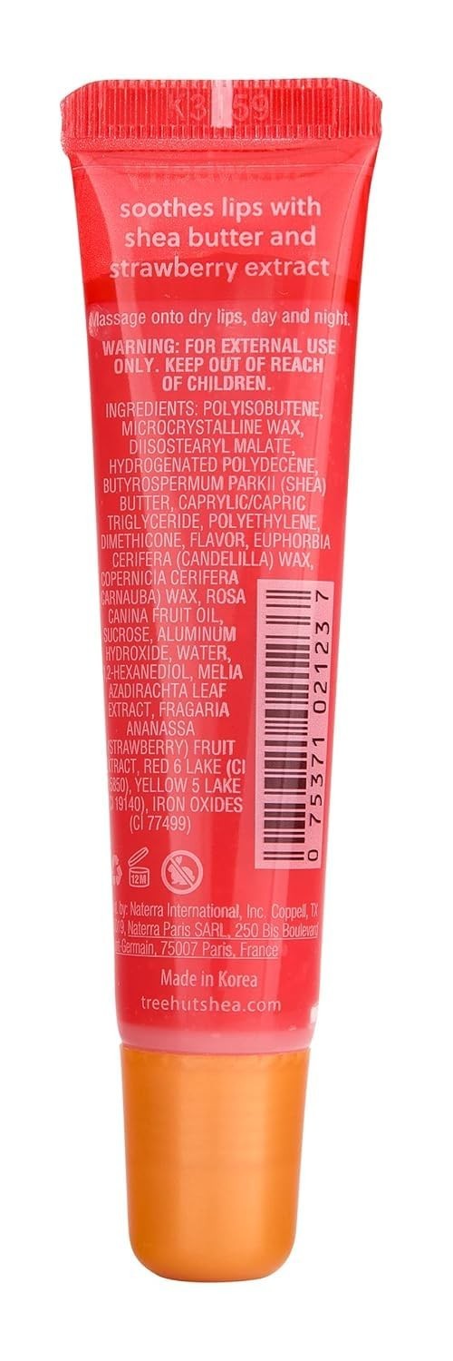 Nourishing Strawberry Lip Butter for Soft, Hydrated Lips – Natural Shea & Fruit Extracts