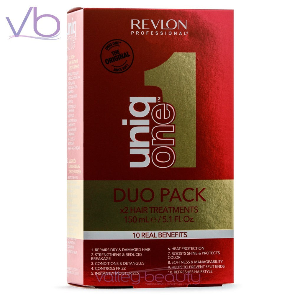 Revlon UniqOne Original Hair Treatment Duo Pack - 2x 150ml