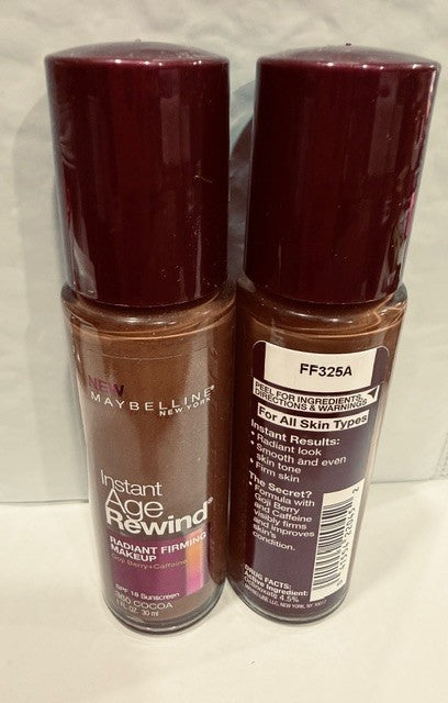 Maybelline Instant Age Rewind Radiant Firming Foundation 30ml - Pack of 2