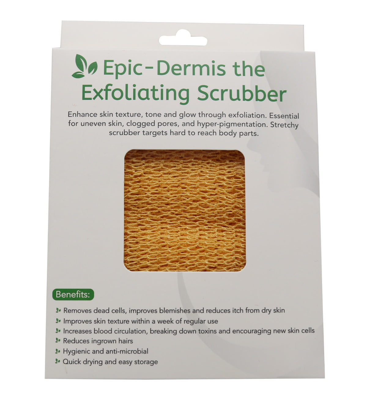 Exfoliating scrubbers in 13 colors, widely used Africa as African