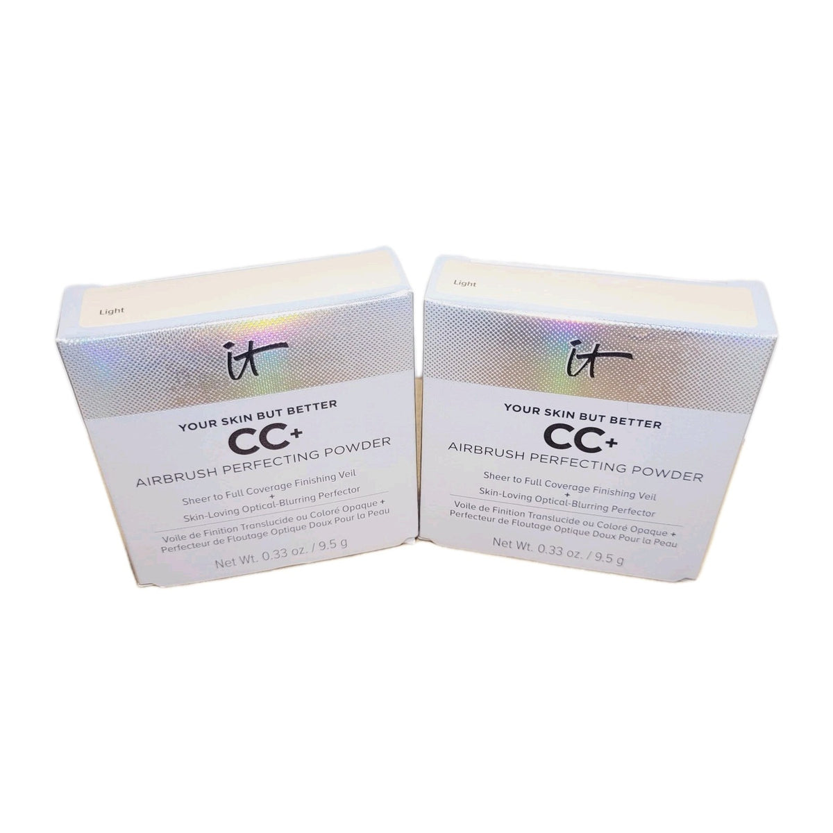 it Cosmetics CC+ Airbrush Perfecting Powder Light - Sheer to Full Coverage