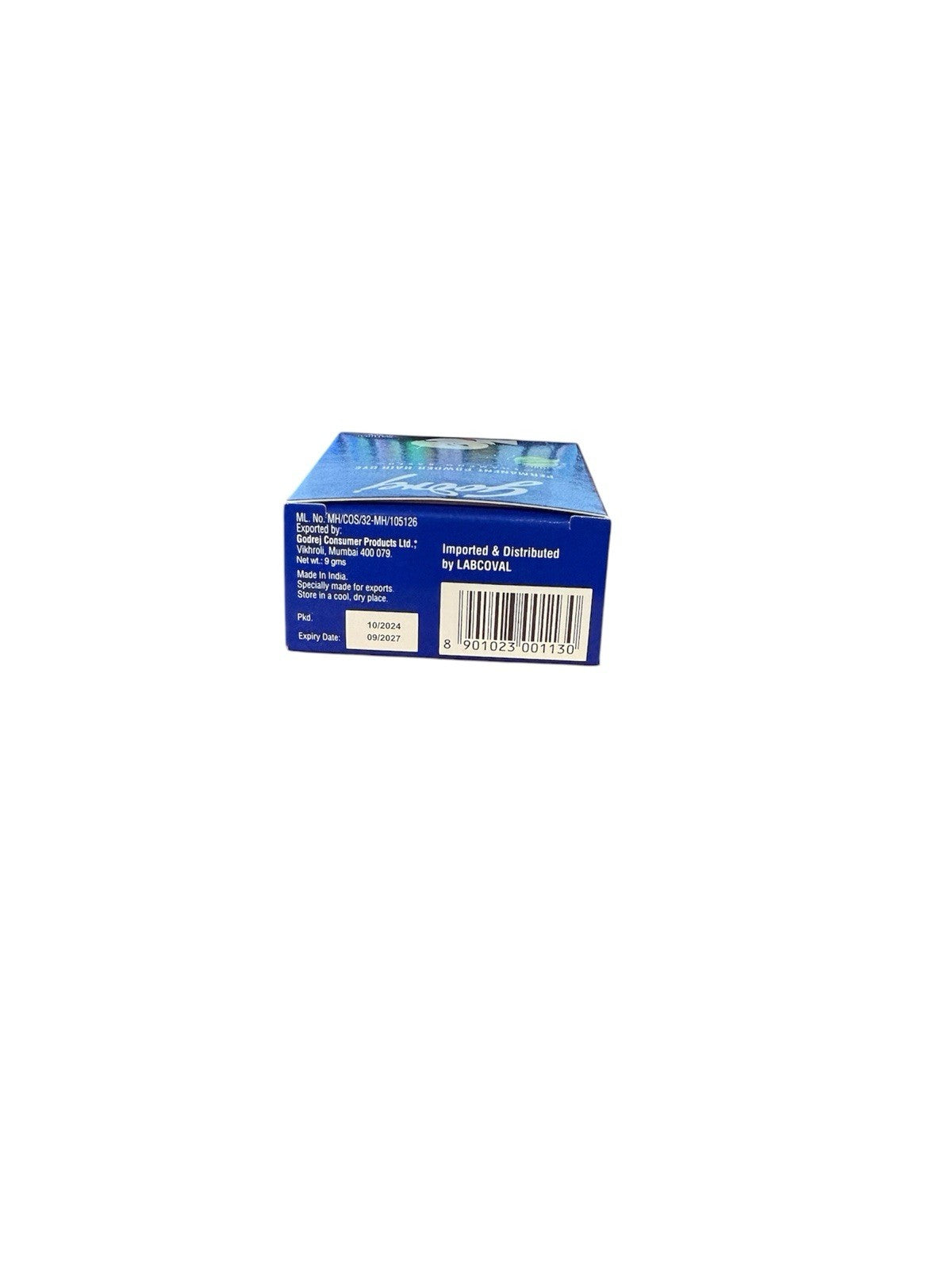Permanent Powder Hair Dye - Natural Black