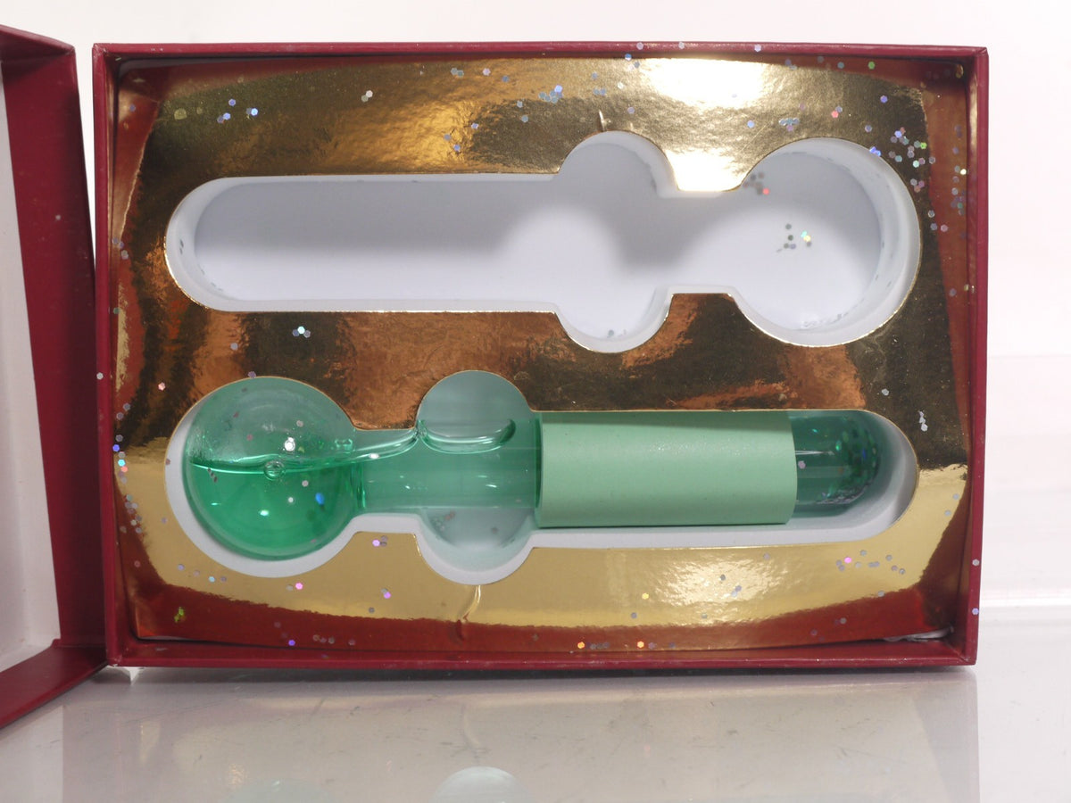 Christmas Limited Edition Globe - Sephora Teal Glitter Cooling Facial Decor