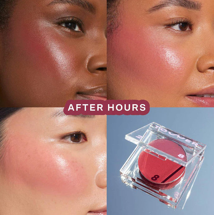 Dewy Lip and Cheek Blush Set - 10 Shades, Vegan & Cruelty-Free