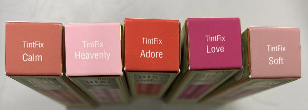 Pixi Satin Lip & Cheek Tint Set - Hydrating Multi-Use Lip and Blush Colors
