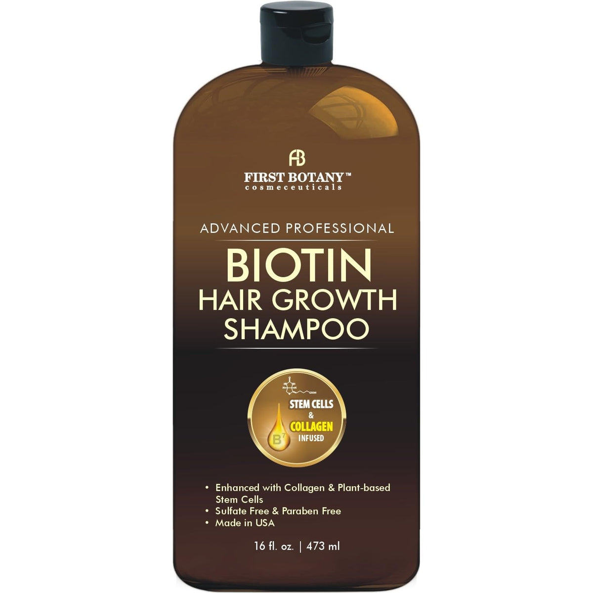Hair Regrowth Shampoo with DHT Blockers Collagen Anti Loss Treatment
