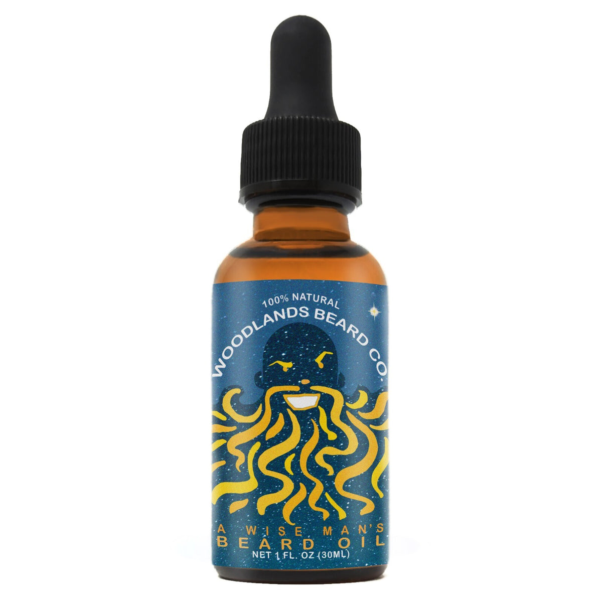 Beard Oil with Frankincense and Myrrh - Traditional Christmas Scent, Organic & Vegan