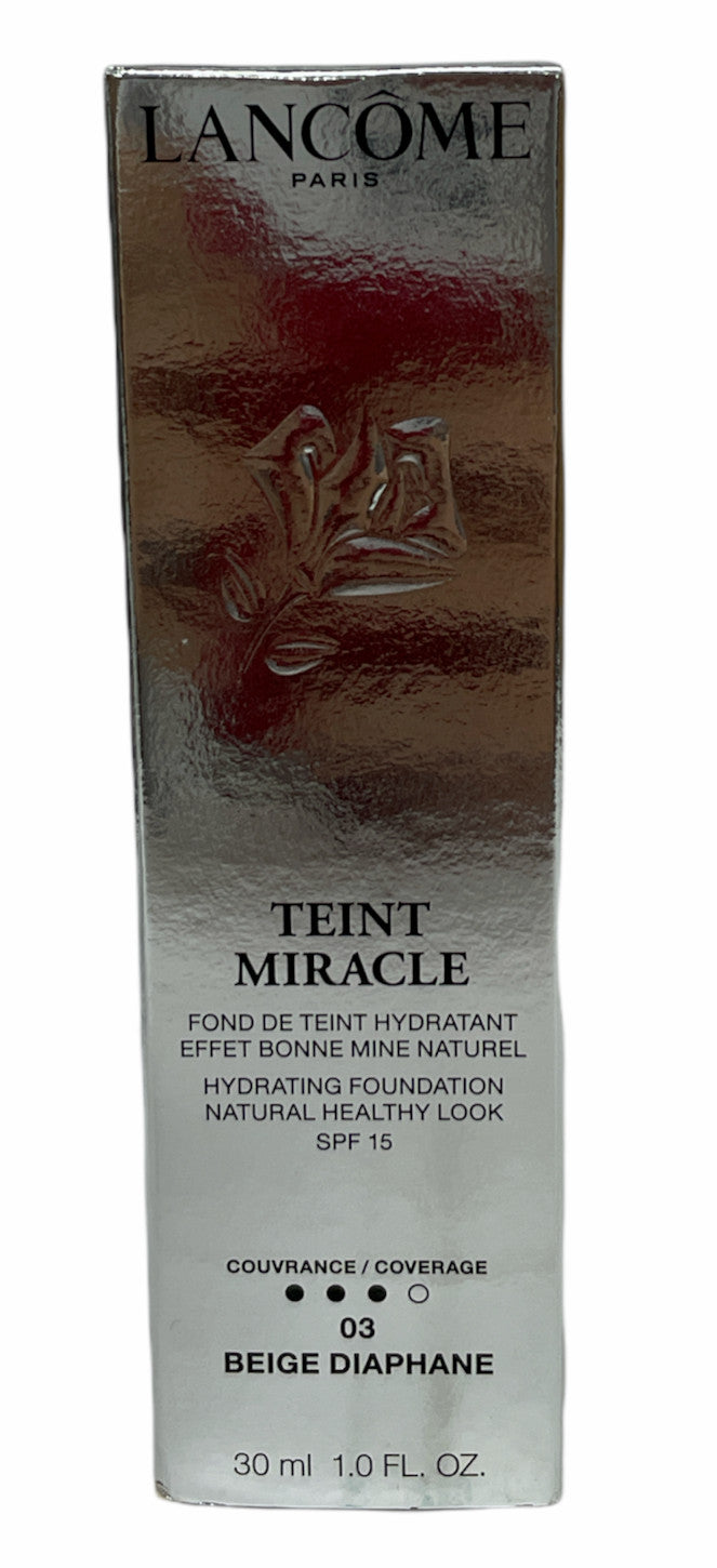 Lancome Teint Miracle SPF 15 Buildable Coverage Foundation - 1oz/30ml, Multiple Shades