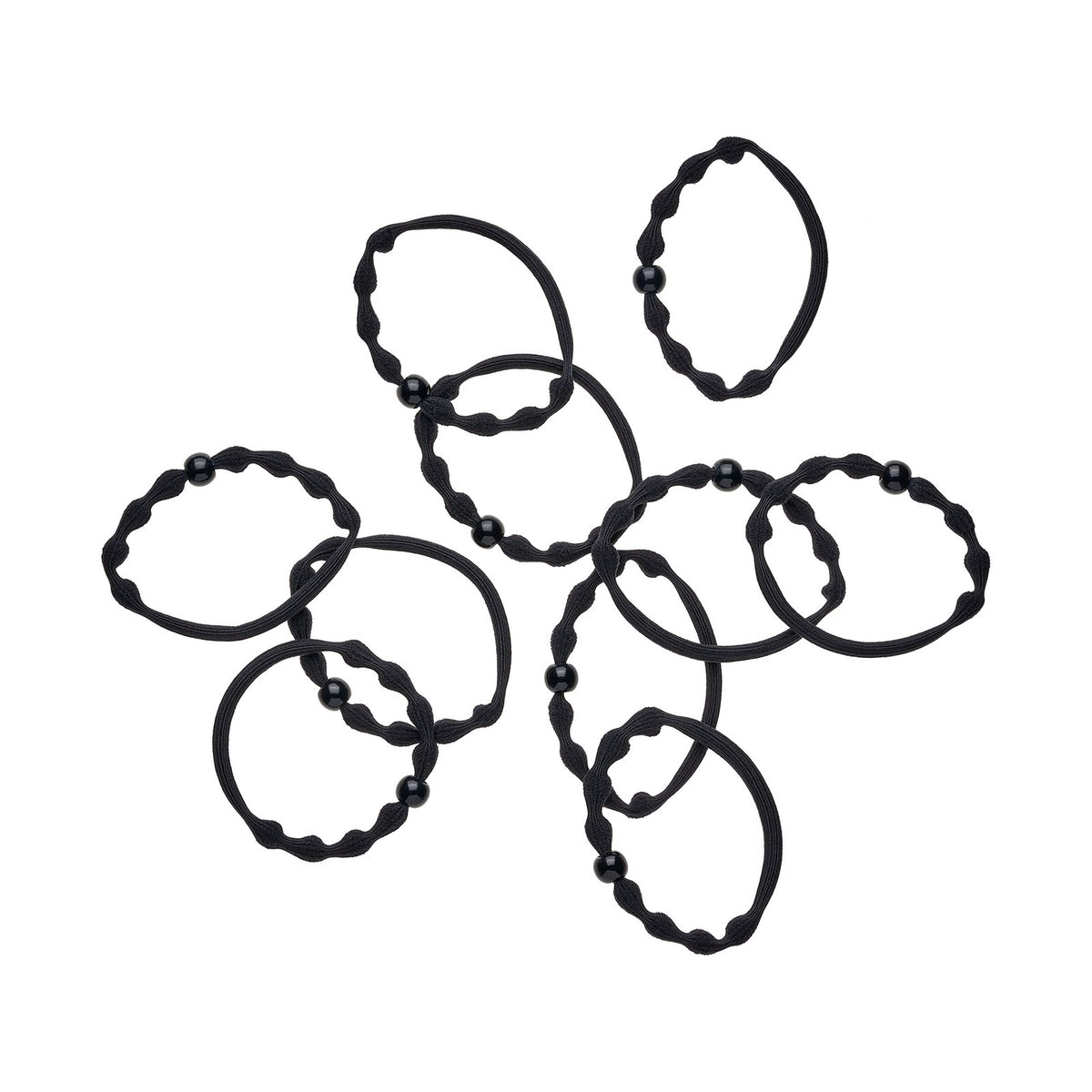 Goody Ouchless Forever Fine Hair Elastics - 10 Count (Pack of 1),