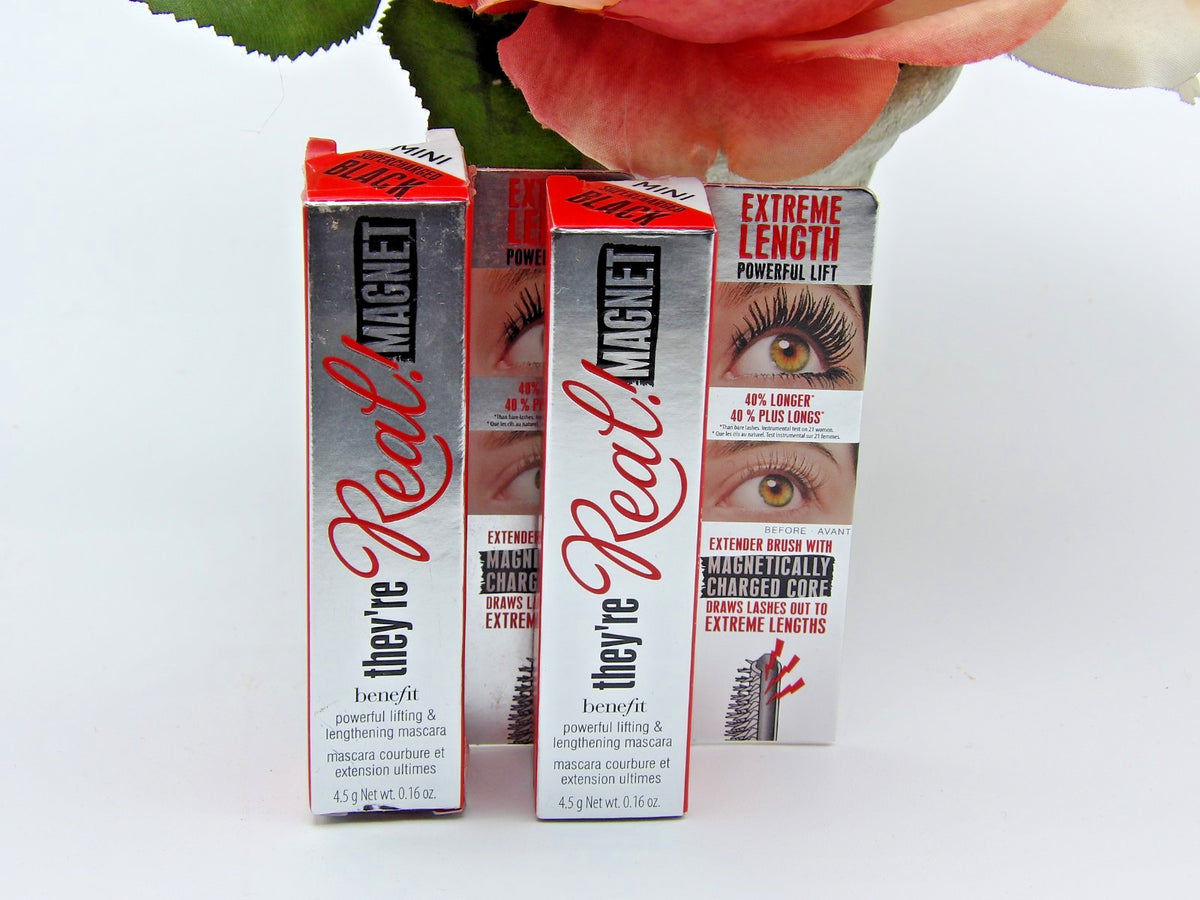 Benefit They're Real Magnet Mini Lengthening Mascara Black - 2 Pack