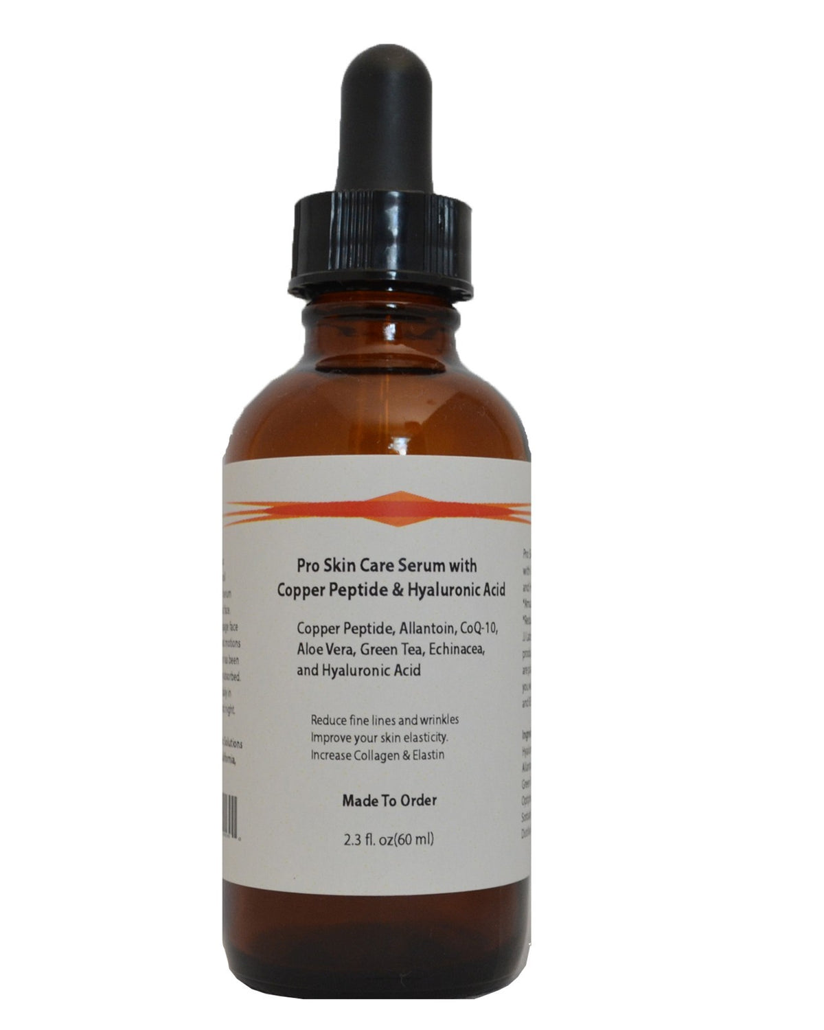 Copper Peptide Face Serum with Hyaluronic Acid for Anti-Aging & Skin Rejuvenation