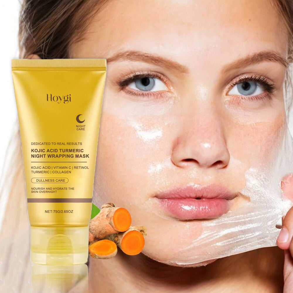 Kojic Acid Turmeric Peel-Off Night Mask 75g - 3 Pack