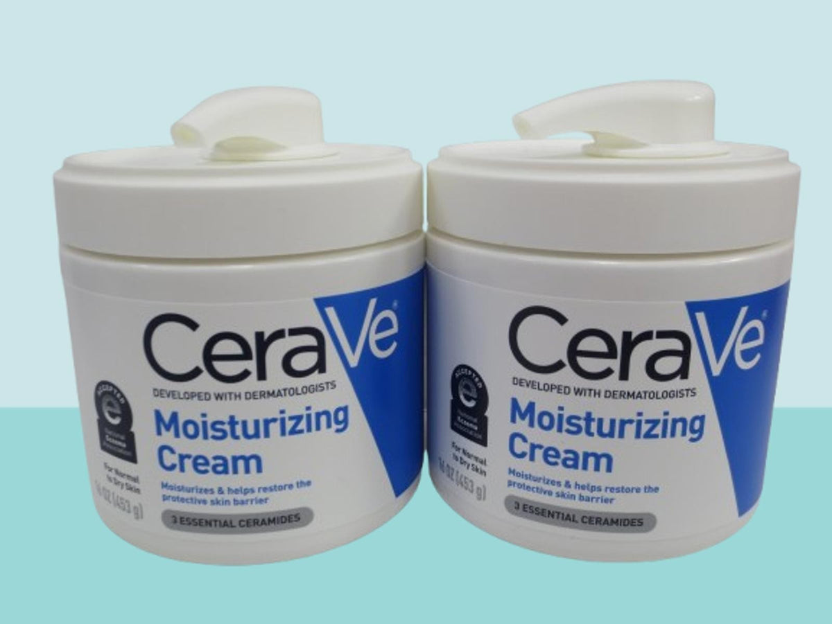 CERAVE MOISTURIZING CREAM FACE & BODY W/ PUMP NORMAL TO DRY SKIN 16OZ