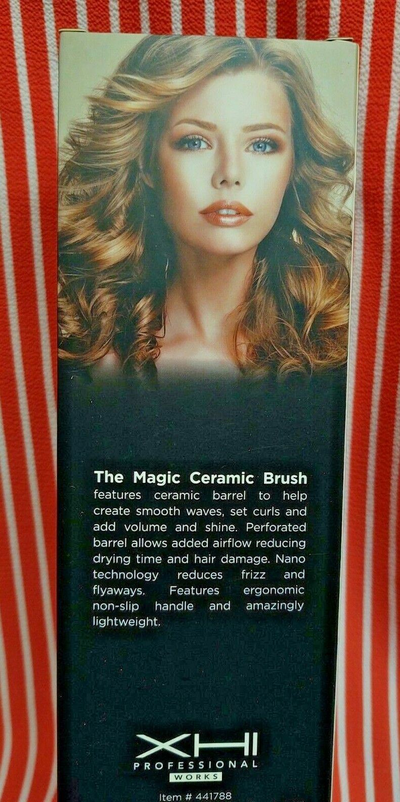 2.5-Inch Ceramic Round Hair Brush for Blowouts & Volume - Professional Styling Tool