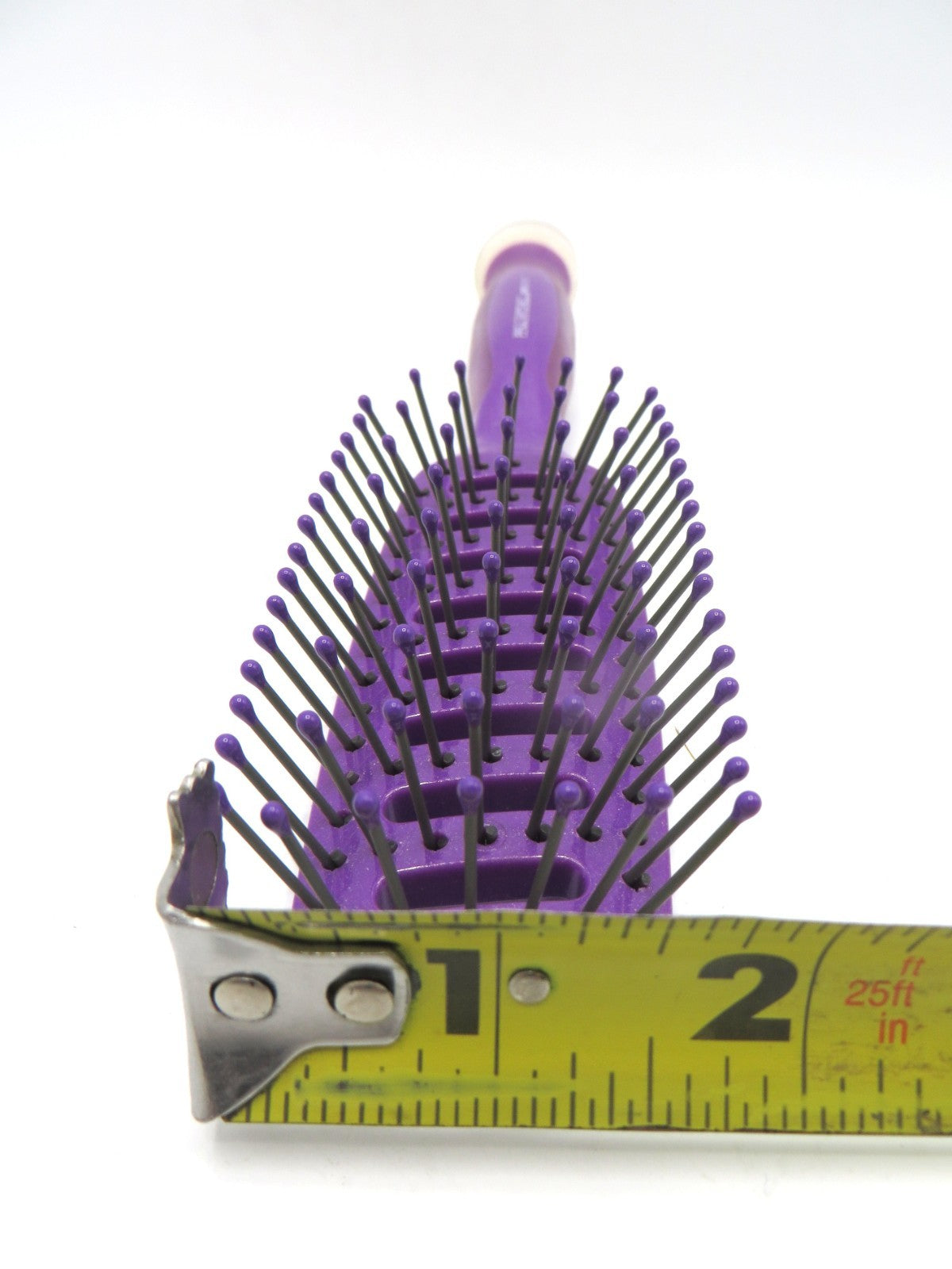 Hair Brush with Suction Cup - Purple, 8.5 Inch, Pack of 6