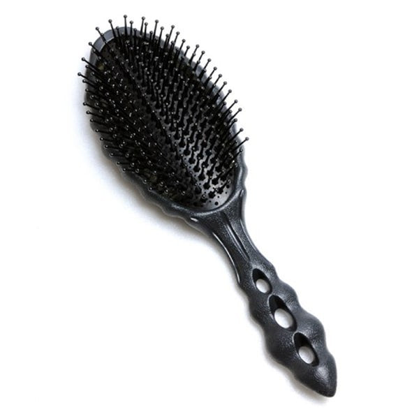 Hair Brush Paddle Cushion Eco Styler YS-AZ34 Black - Luster Aerozaurus