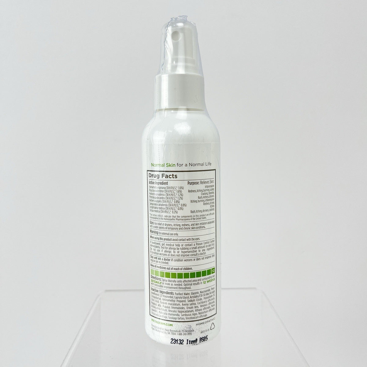 NIB Sealed MetaDerm Heal & Prevent Body Spray 5 Fl Oz - For Eczema