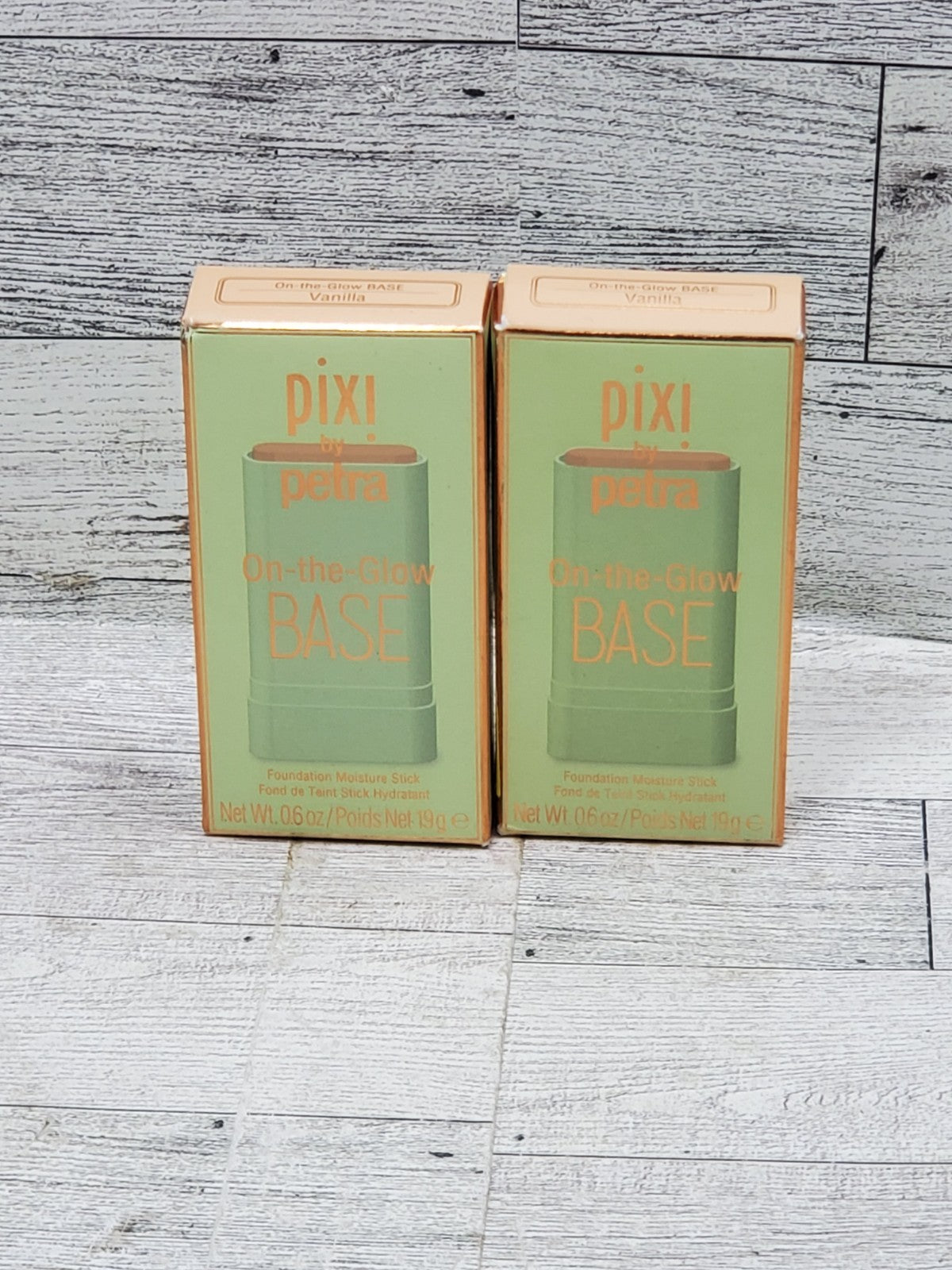 Pixi On-the-Glow Base Foundation Vanilla 2-Pack - Hydrating Makeup