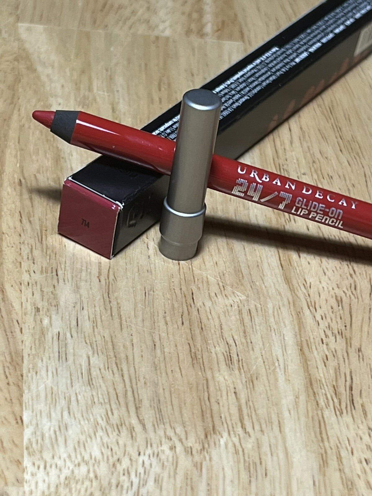 Lip Liner Pencil Long-Lasting Waterproof Bright Red 24/7 Glide-On