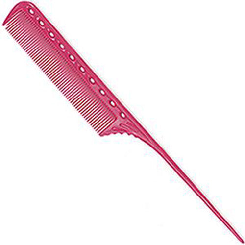 Pink Hair Winding Tail Comb for Hairstylists - Professional Styling Tool