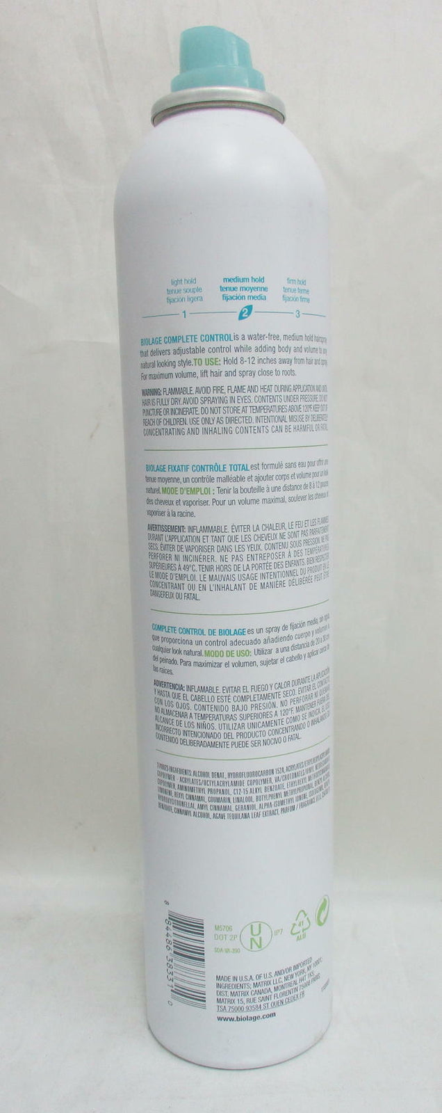 Biolage Complete Control Fast-Drying Hairspray 10 oz - Humidity & Frizz Control