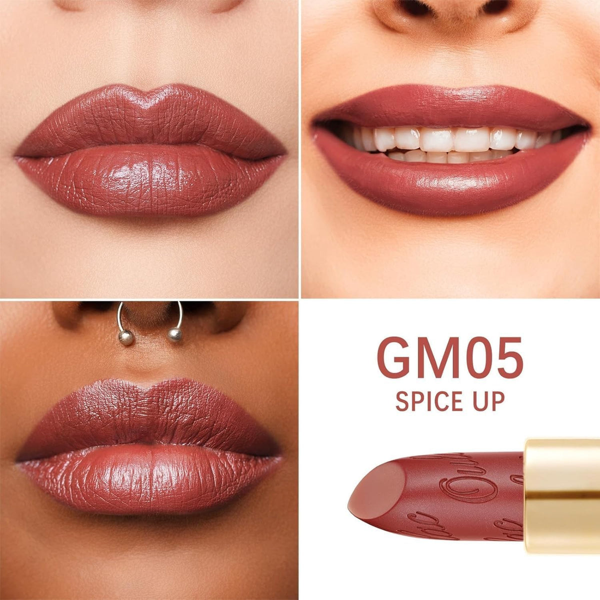 Hydrating Matte Lipstick with Glow Finish - Travel Size, Cruelty-Free