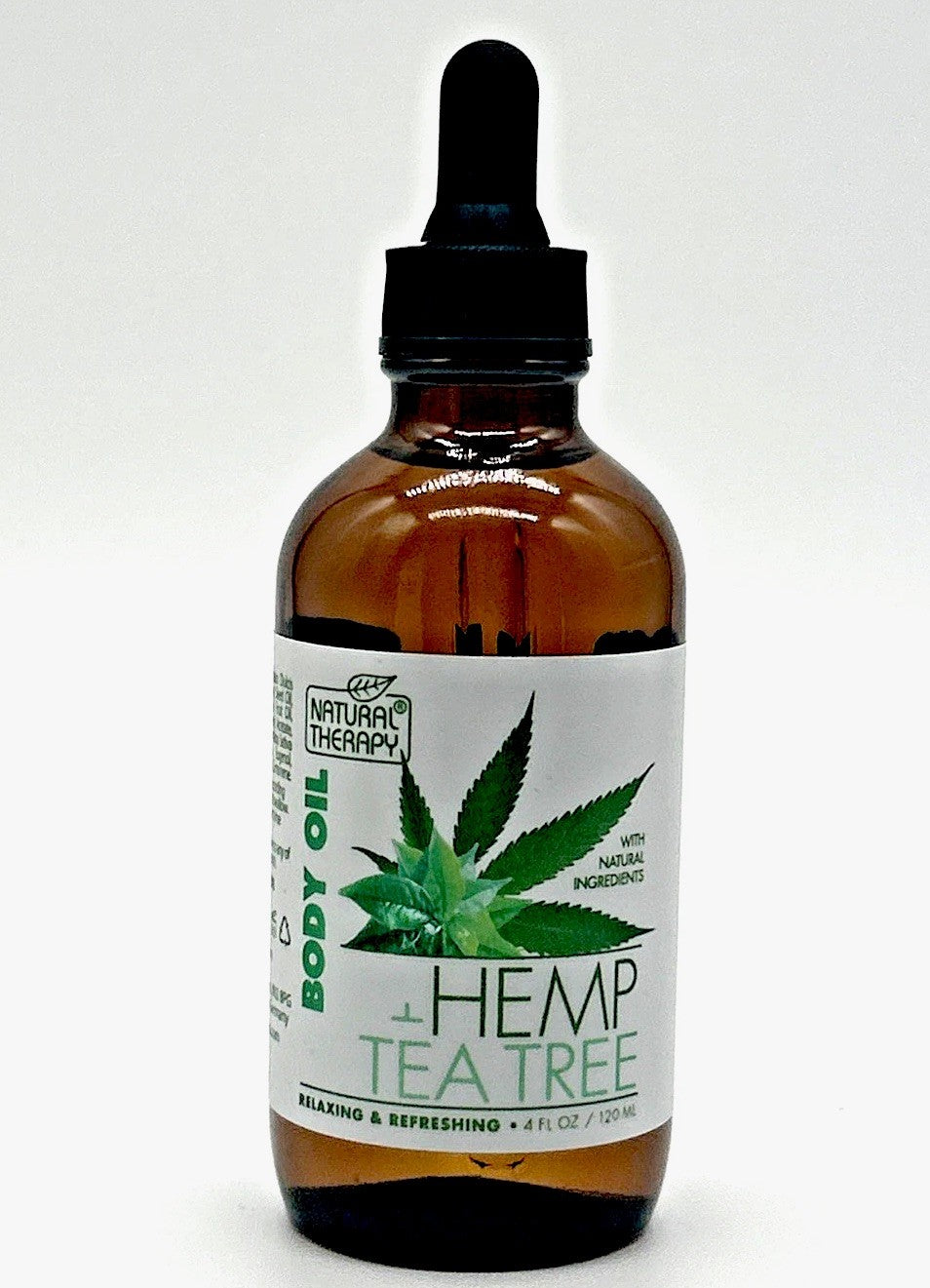 Hemp & Tea Tree Body Oil - 4 oz