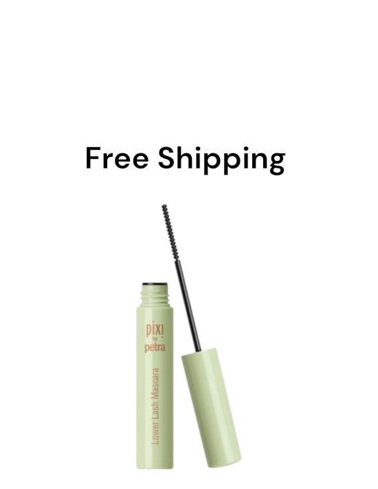 Water-Resistant Lower Lash Mascara with Slim Brush - Vitamin E & Panthenol