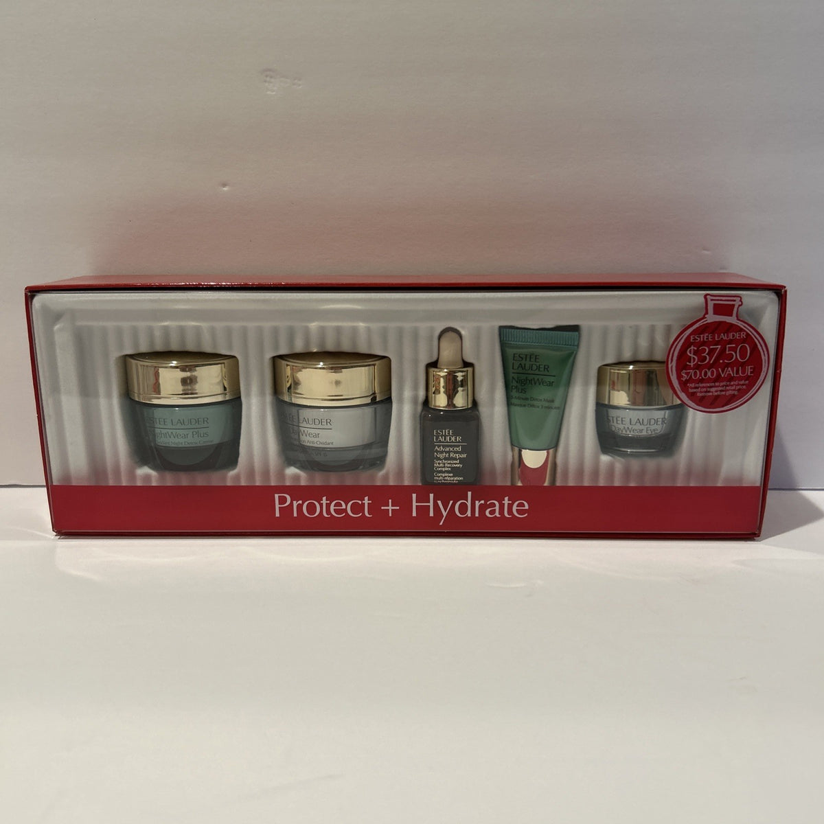 Estée Lauder Skin Care Set with Daily & Night Treatments Travel Size 5 pcs