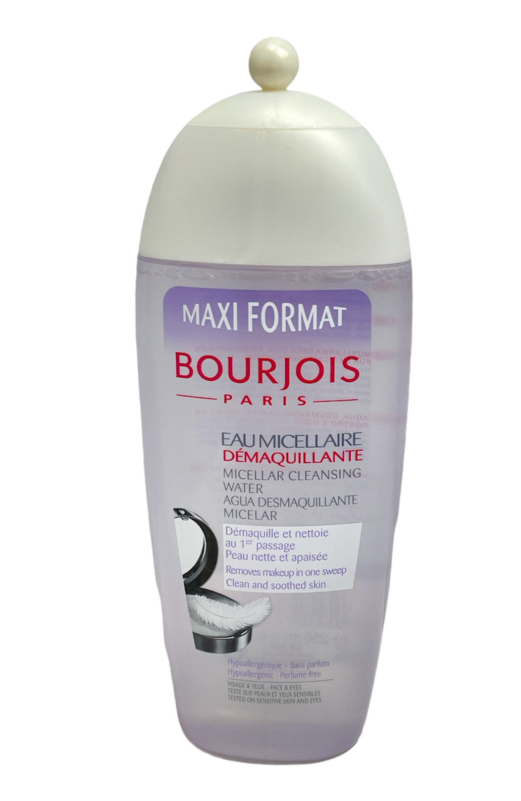 Hypoallergenic Micellar Cleansing Water - Perfume Free, 250ml