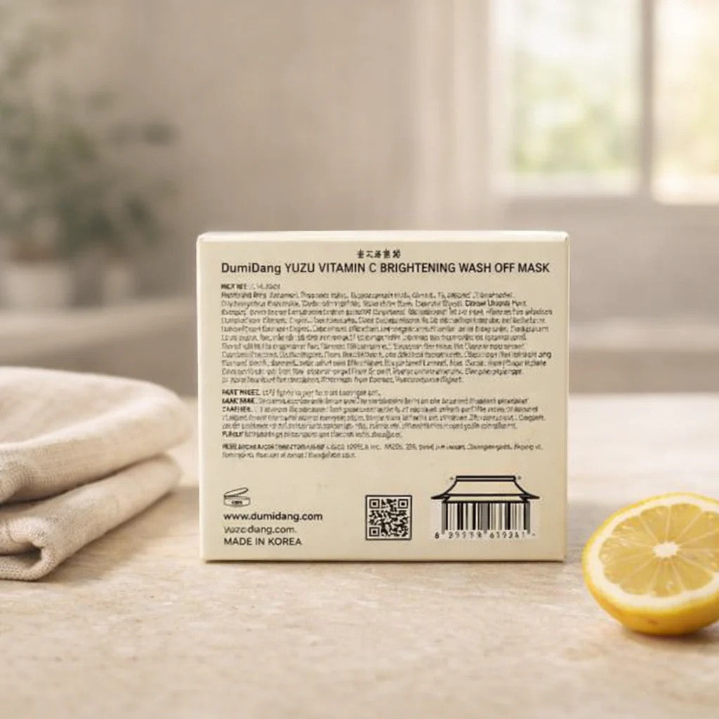 Yuzu Vitamin C Brightening Wash-Off Mask – 4.94 fl oz