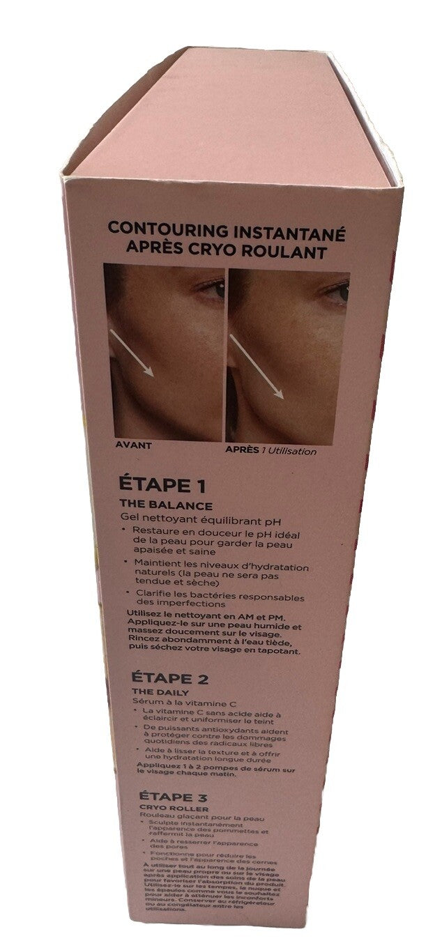 Cryo Skin Dual-Ended Face, Eye & Body Roller Set - BeautySkin Tool