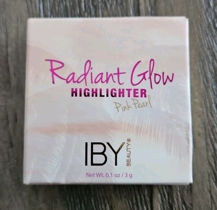 IBY Radiant Glow Pink Pearl Highlighters - 0.1 oz Mini Travel Size