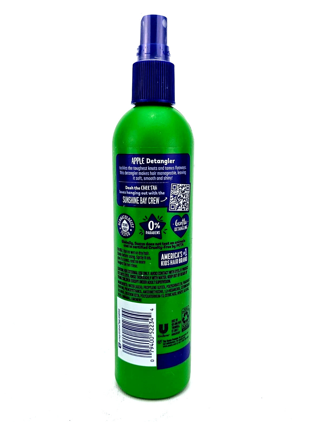 Kids Detangler Spray - Tear-Free Apple Scent, 10 oz, 2 Pack