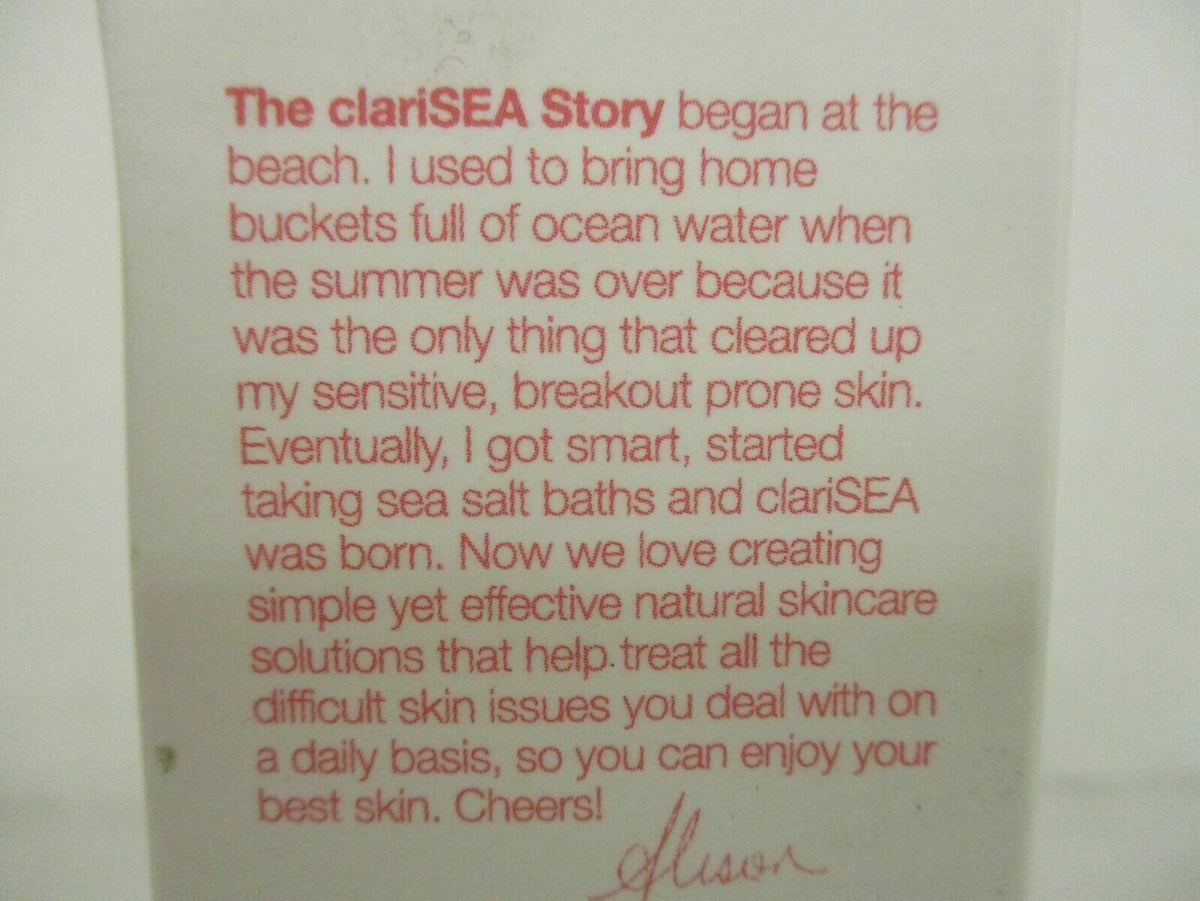 Clarisea Sea Salt Solutions Daily Glow Clarifying Rose Toner 4.5 oz