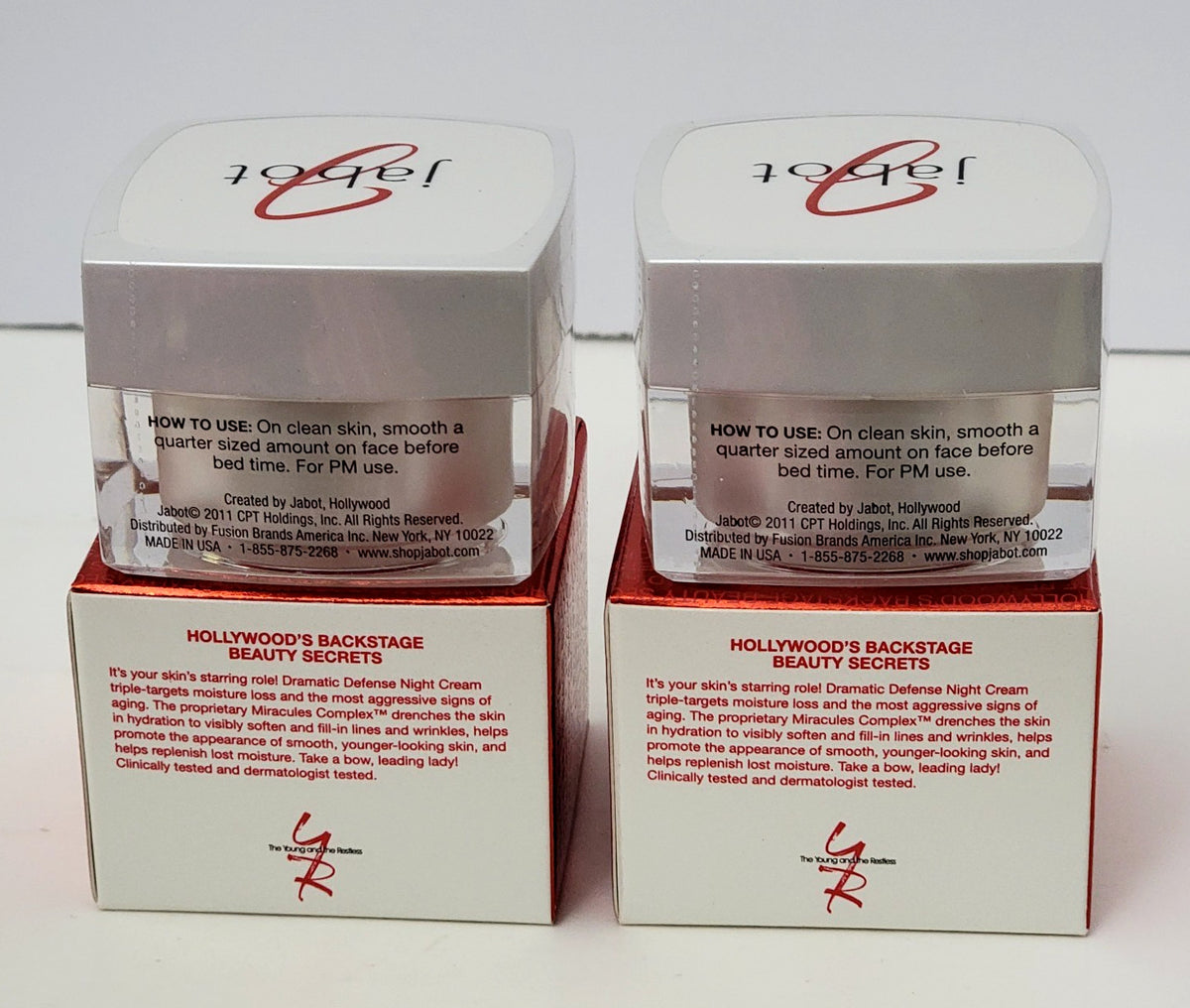 Jabot Overnight Sensation Night Cream - Hydrates & Age-Defies, 0.9 Fl Oz (2 Pack)