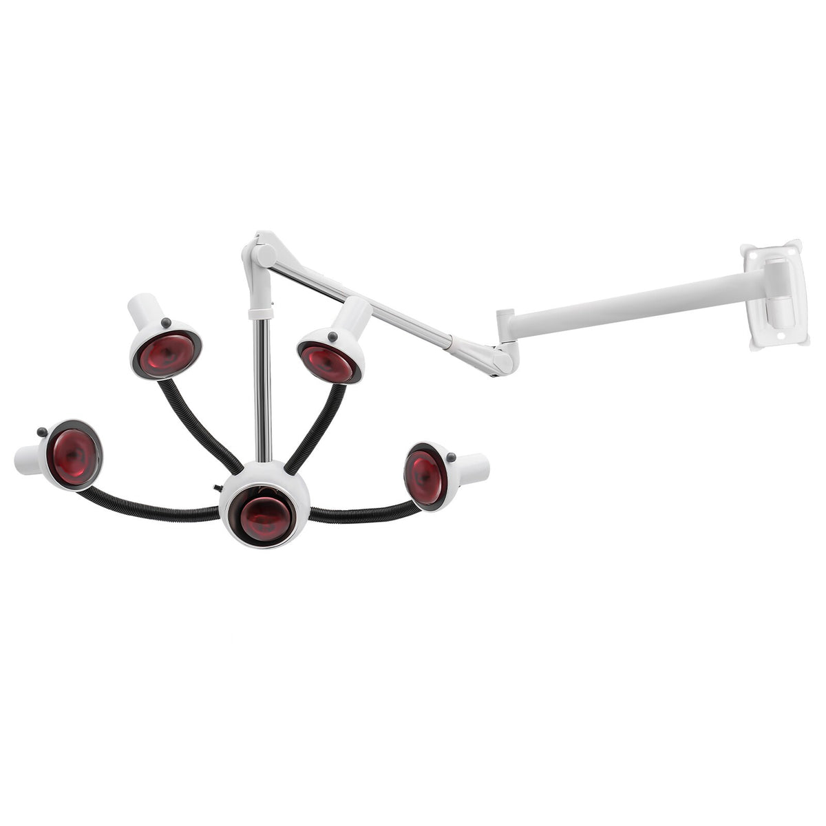 750W Wall Mounted Hair Dryer with Infrared Heat Bulbs for Salons