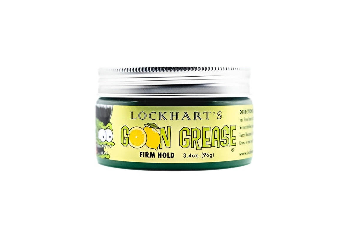 Heavy Hold Hair Pomade with High Shine - Lemon Scent, 3.4 oz