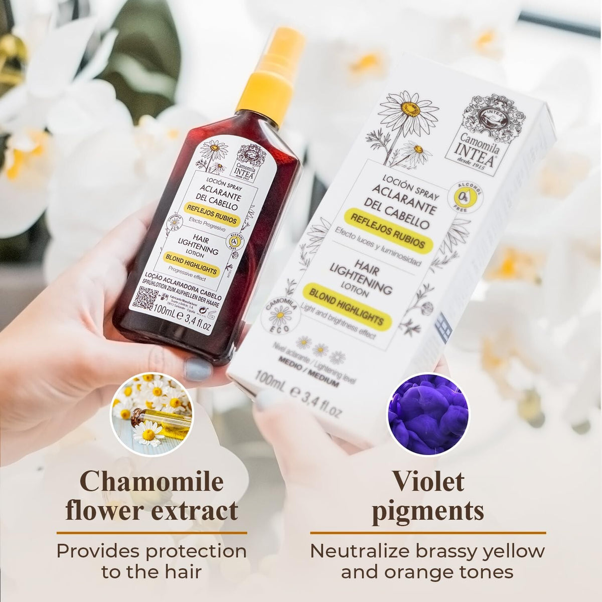 Camomile Blonde Hair Lightening Lotion - 2 Pack, 100ml