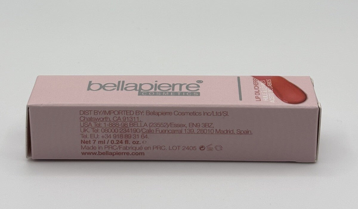 Lip Oil Cherry 7ml – Nourishing, Hydrating Lip Treatment with Natural Oils