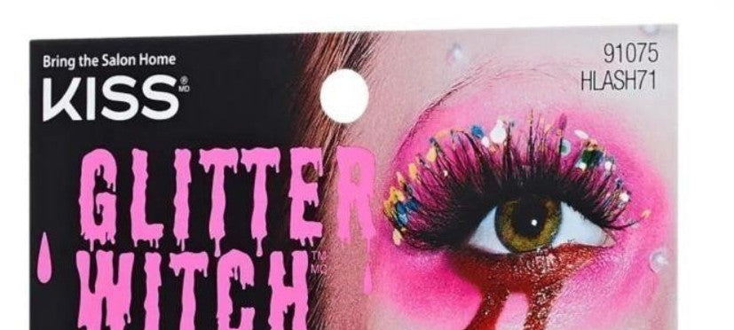 Halloween False Eyelashes 3-Pack Fairy Witch Clown Costume Makeup