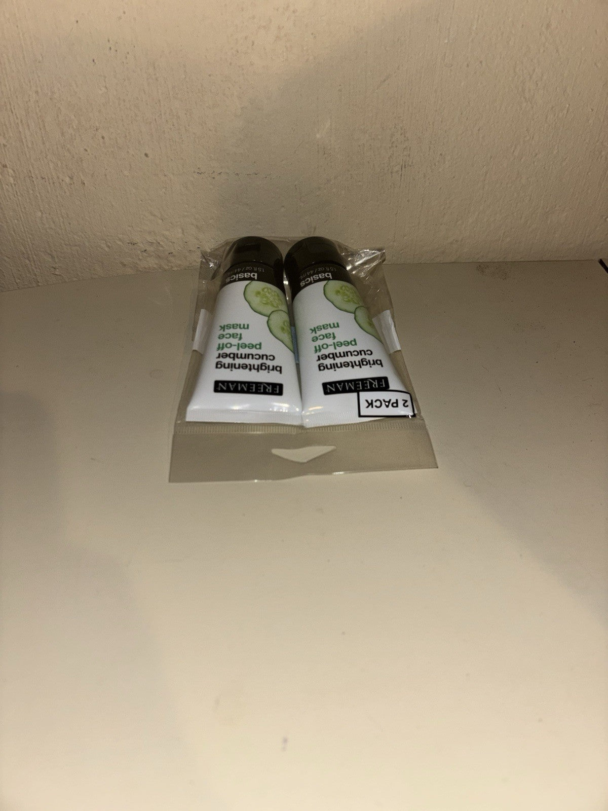 Brightening Cucumber Peel-Off Face Mask - 2 Pack, 1.5 fl oz Each