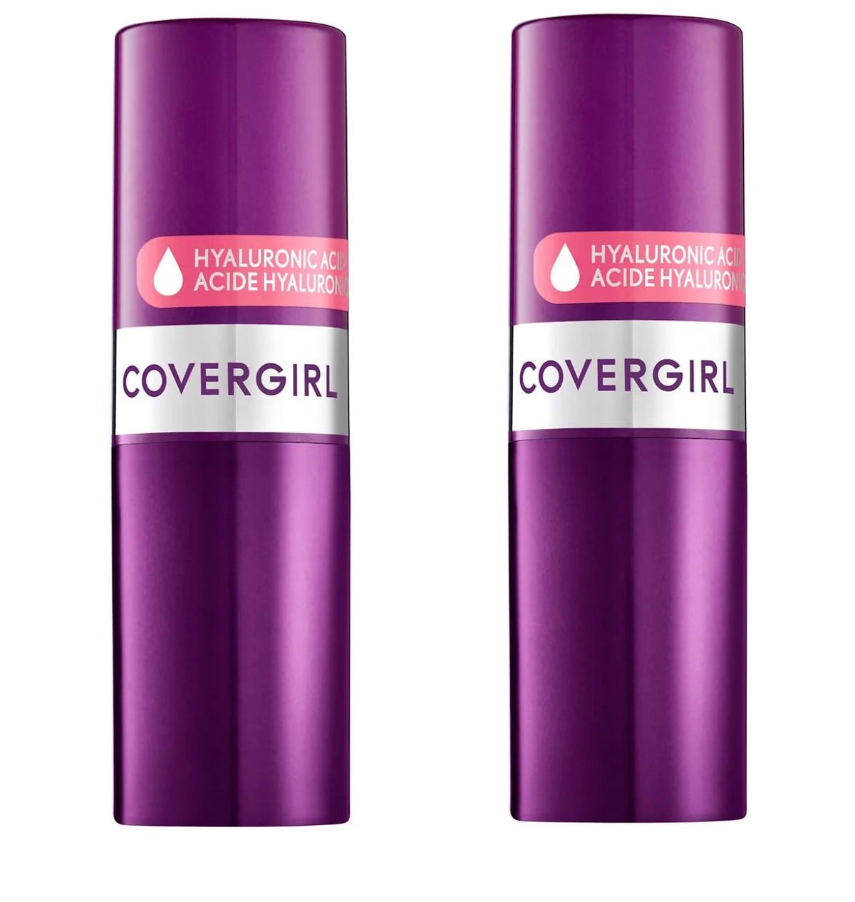 CoverGirl Moisture Renew Lipstick Pack - Gracious Pink, Hydrating Lip Color