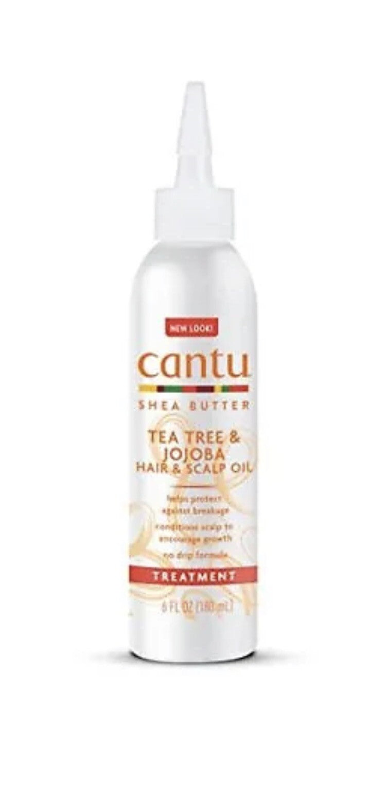 Hair & Scalp Oil with Tea Tree, Jojoba & Shea Butter - 6 fl oz