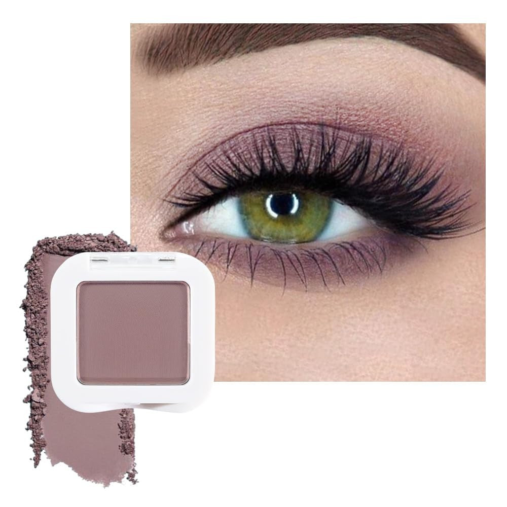 Matte Taupe Eyeshadow Palette for Older Women | Waterproof & Pigmented