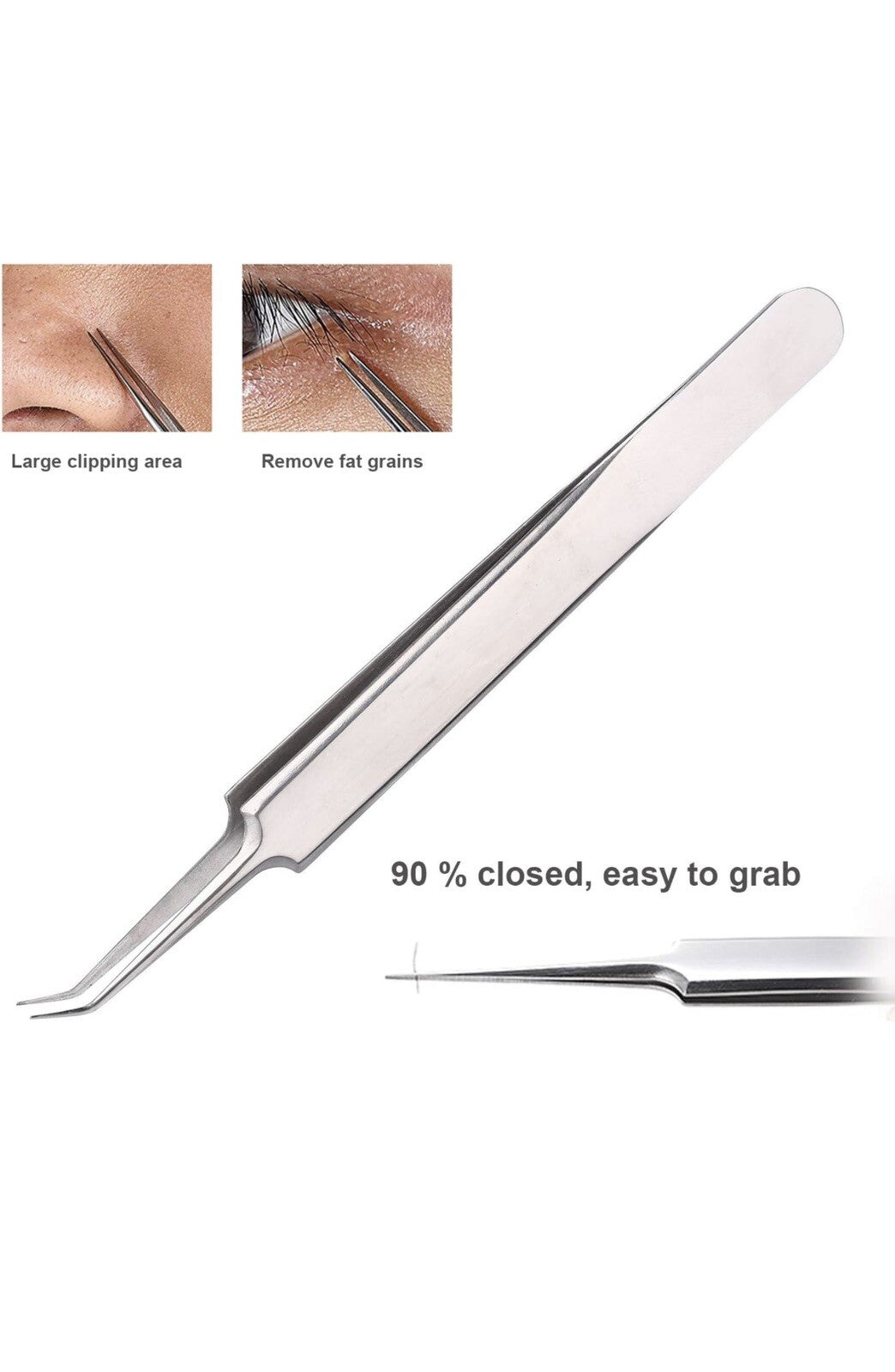 3-Piece Blackhead Remover Kit - Pimple & Acne Extraction Tools Set