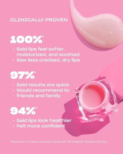 Lip Sleeping Mask Fragrance-Free with Hyaluronic Acid - Babe Glow .38 oz