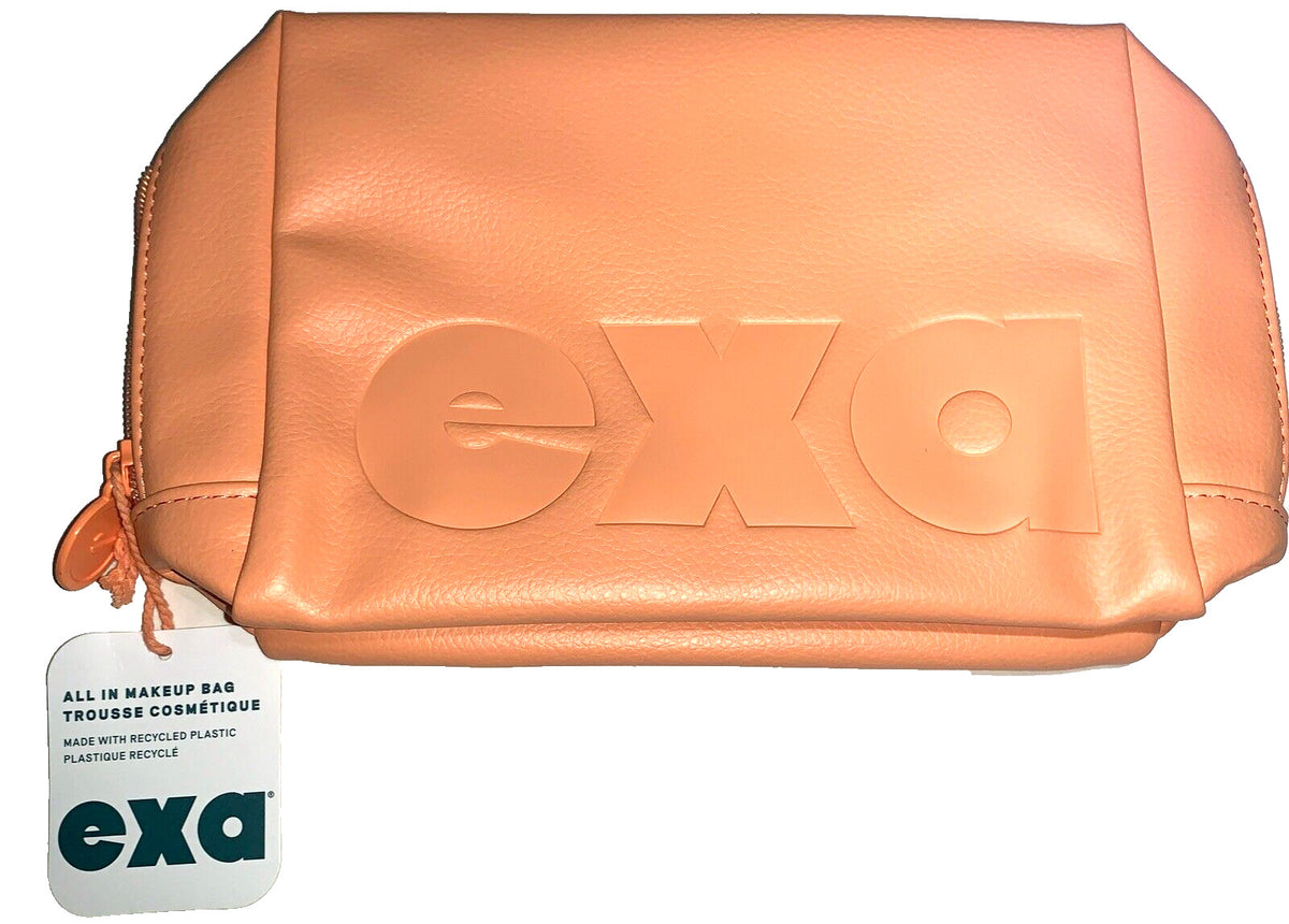 All In Essential Makeup Bag - Peach Vegan Cruelty-Free Storage