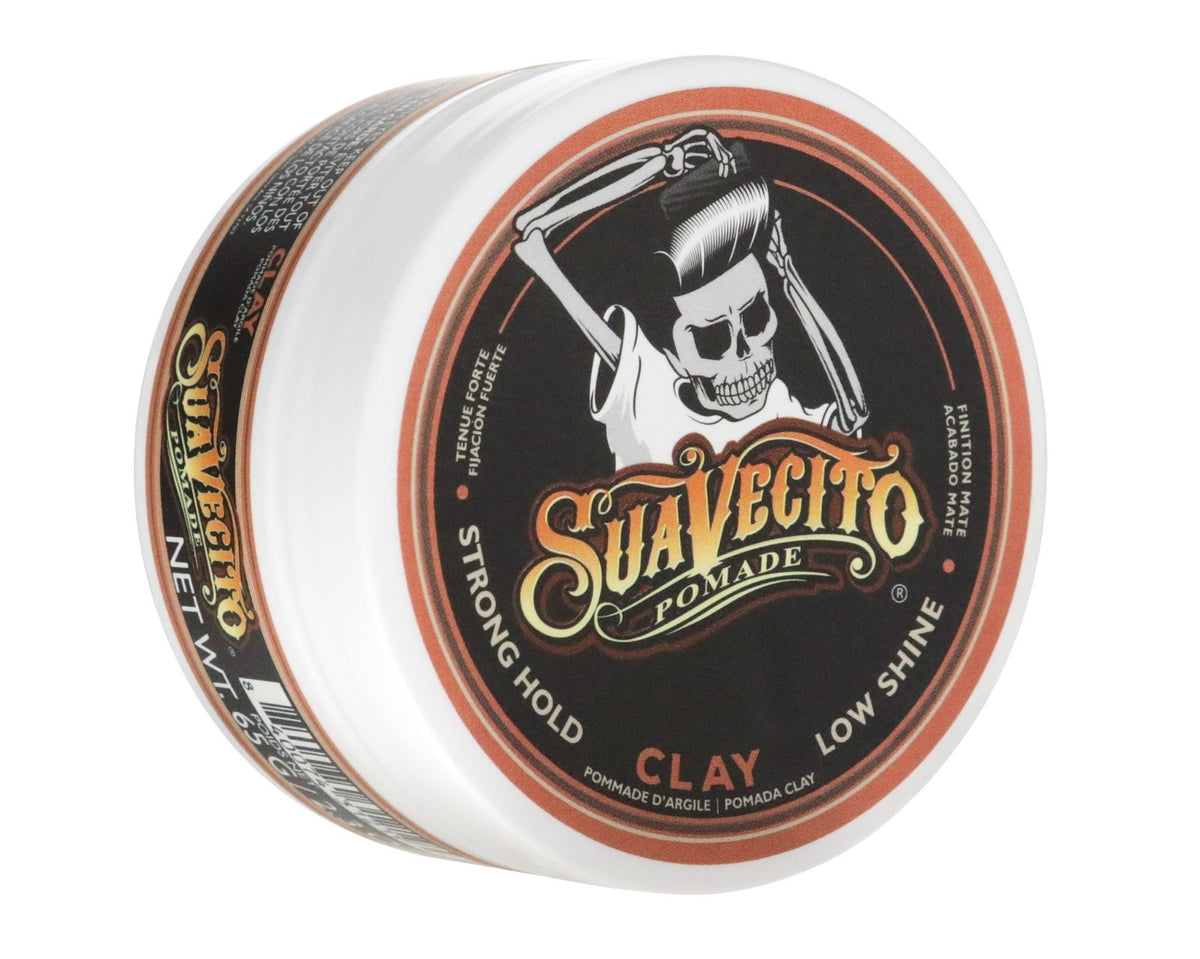 Matte Clay Hair Pomade - Strong Hold, Natural Finish, 2.3 oz