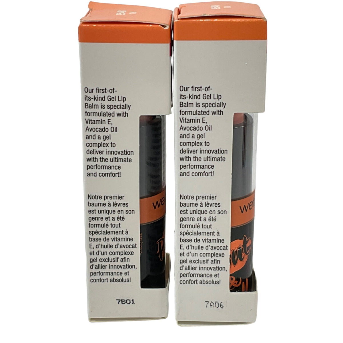 Moisturizing Tinted Lip Balm Gel Set - Sheer Peach 2-Pack